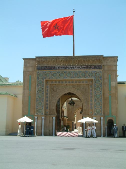 palazzo reale nel regno del Marocco